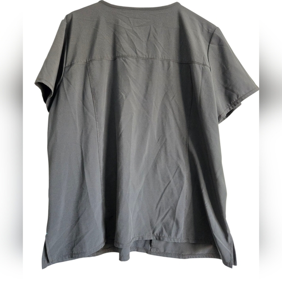 Scrubstar Charcoal Performance Scrub Top Size XL - Picture 2 of 3